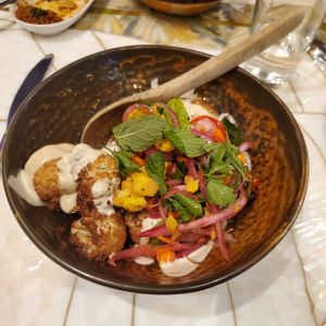 Cauliflower dish at hanoon in Kirkland