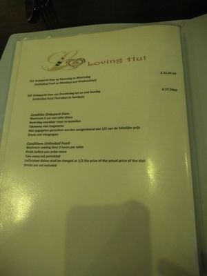 Loving Hut Maastricht - 100% Vegan Menu at Loving Hut in Maastricht