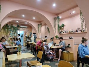 Popular with locals,  decor and attention to detail at Gellibrand Cafe in Reservoir