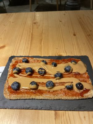 Toast 🥪  at Juice Dudes - Provenca in Barcelona