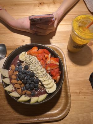   at Juice Dudes - Provenca in Barcelona