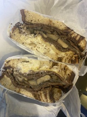 Benny’s Brisket  at Ben & Esther's Vegan Jewish Deli in Seattle