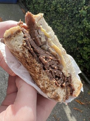 Benny’s Brisket!  at Ben & Esther's Vegan Jewish Deli in Seattle