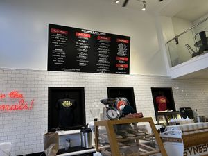   at Ben & Esther's Vegan Jewish Deli in Seattle