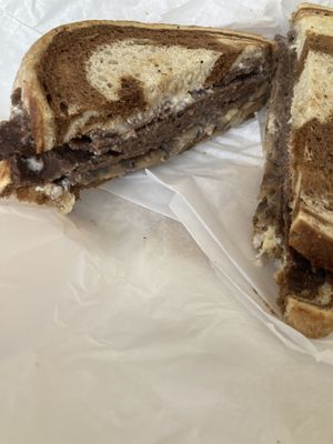   at Ben & Esther's Vegan Jewish Deli in Seattle