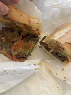   at Ben & Esther's Vegan Jewish Deli in Seattle