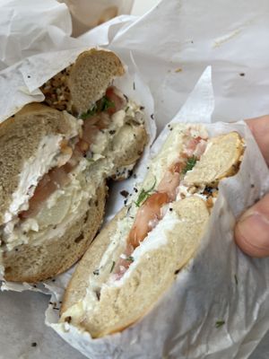   at Ben & Esther's Vegan Jewish Deli in Seattle