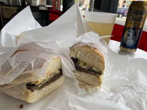 Weepy Hoagie  at Ben & Esther's Vegan Jewish Deli in Seattle