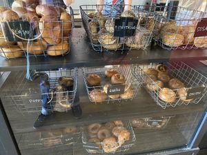 Why so small?  at Ben & Esther's Vegan Jewish Deli in Seattle