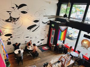   at Ben & Esther's Vegan Jewish Deli in Seattle