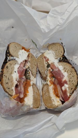  at Ben & Esther's Vegan Jewish Deli in Seattle