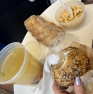   at Ben & Esther's Vegan Jewish Deli in Seattle