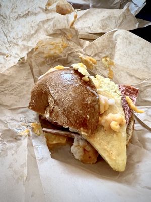   at Ben & Esther's Vegan Jewish Deli in Seattle