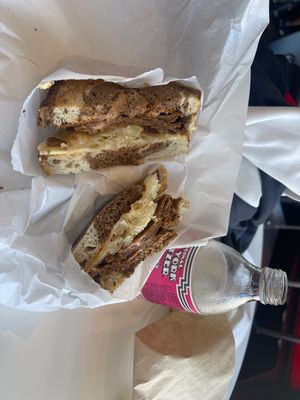   at Ben & Esther's Vegan Jewish Deli in Seattle