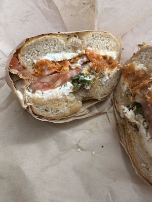   at Ben & Esther's Vegan Jewish Deli in Seattle