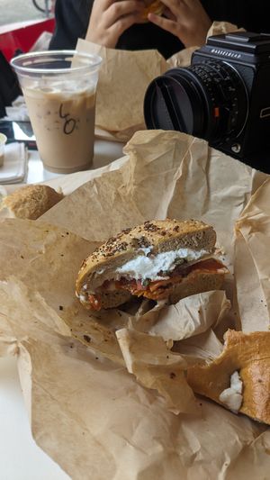  at Ben & Esther's Vegan Jewish Deli in Seattle