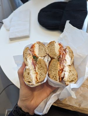  at Ben & Esther's Vegan Jewish Deli in Seattle