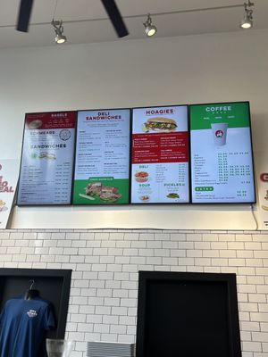 Menu on 12.17.2023  at Ben & Esther's Vegan Jewish Deli in Seattle