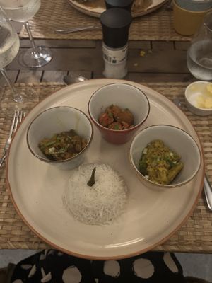 Kot Nou restaurant - really lovely   at Sunrise Attitude in Flacq