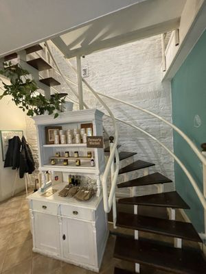 Stairs   at Cosy Café in Budapest