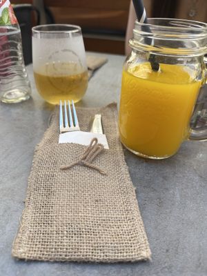   at Cosy Café in Budapest