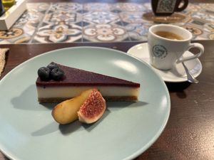   at Cosy Café in Budapest