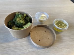 Side order of broccoli 🥦   at Picnic in Evanston