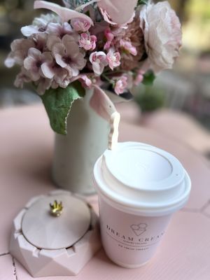 Late soya  at Dream Cream in Rhodes