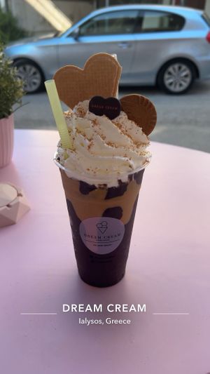   at Dream Cream in Rhodes