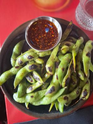 Edamame at Master Kong in Mount Maunganui