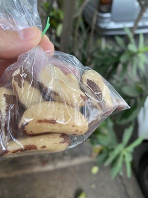 Brazil Nuts  at Bobó Empório Vegano in Sao Paulo