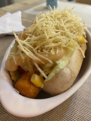 Paulista Hot Dog  at Bobó Empório Vegano in Sao Paulo