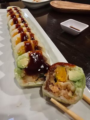 Dry Creek Roll at Take Maru Sushi in Auburn