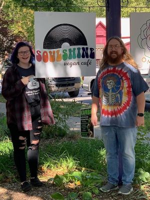  at Soulshine Vegan Cafe in Indianapolis