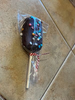 Fudgy Cake Pop at Soulshine Vegan Cafe in Indianapolis