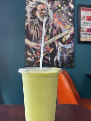 Green Smoothie was ok  at Soulshine Vegan Cafe in Indianapolis