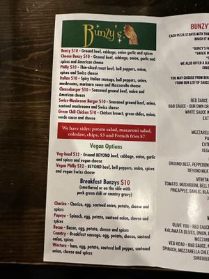   at Bunzy's & Booze in Colorado Springs