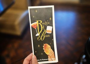 Menu at Bunzy's & Booze in Colorado Springs