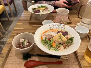   at Uno Yukiko - Gion Soy Milk Ramen - ぎをん豆乳らーめん うのゆきこ in Kyoto