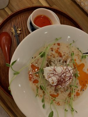   at Uno Yukiko - Gion Soy Milk Ramen - ぎをん豆乳らーめん うのゆきこ in Kyoto