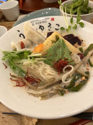 The original - no MSG    at Uno Yukiko - Gion Soy Milk Ramen - ぎをん豆乳らーめん うのゆきこ in Kyoto