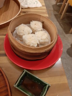 Dumplings at Uno Yukiko - Gion Soy Milk Ramen - ぎをん豆乳らーめん うのゆきこ in Kyoto