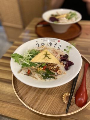 Hana ramen   at Uno Yukiko - Gion Soy Milk Ramen - ぎをん豆乳らーめん うのゆきこ in Kyoto