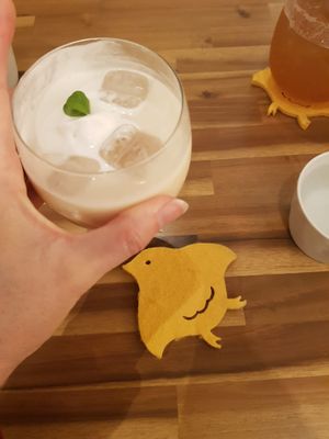 Cocktails at Uno Yukiko - Gion Soy Milk Ramen - ぎをん豆乳らーめん うのゆきこ in Kyoto