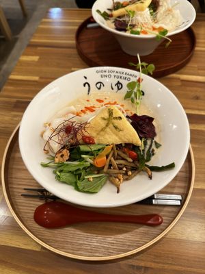   at Uno Yukiko - Gion Soy Milk Ramen - ぎをん豆乳らーめん うのゆきこ in Kyoto