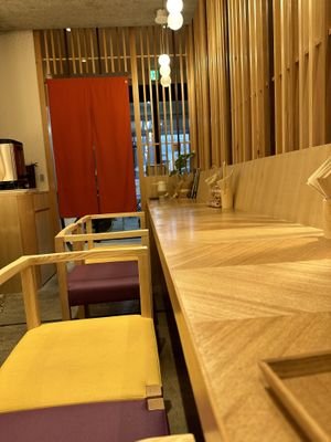 Dining area.  at Uno Yukiko - Gion Soy Milk Ramen - ぎをん豆乳らーめん うのゆきこ in Kyoto