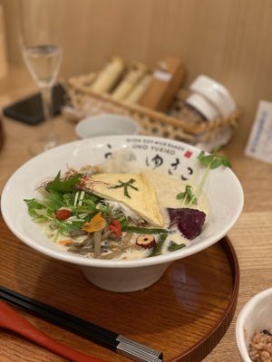 Hana   at Uno Yukiko - Gion Soy Milk Ramen - ぎをん豆乳らーめん うのゆきこ in Kyoto
