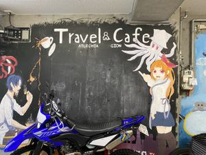 Cute decor   at Uno Yukiko - Gion Soy Milk Ramen - ぎをん豆乳らーめん うのゆきこ in Kyoto