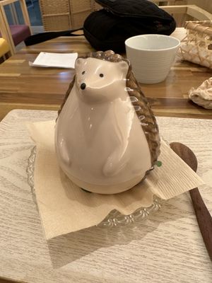 Wait for it...  at Uno Yukiko - Gion Soy Milk Ramen - ぎをん豆乳らーめん うのゆきこ in Kyoto