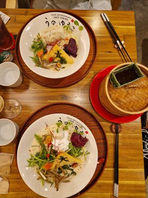 Rahmen 2 Varianten at Uno Yukiko - Gion Soy Milk Ramen - ぎをん豆乳らーめん うのゆきこ in Kyoto